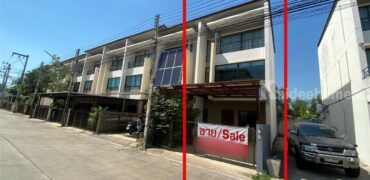 ขายทาวน์โฮม 3 ชั้น หมู่บ้านทรัพย์ธานีทาวน์โฮม บ้านหัวมุม ทิศตะวันออก เมืองระยอง