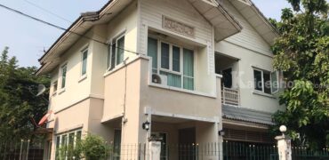 บ้านเดี่ยว 2 ชั้น พร้อมอยู่ โครงการ นริศา ธนบุรีรมย์