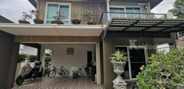 บ้านเดี่ยว 2 ชั้น มัณฑนา เลค วัชรพล 50.3 ตรว. ตกแต่งครบ พร้อมอยู่ ขายถูกมาก!