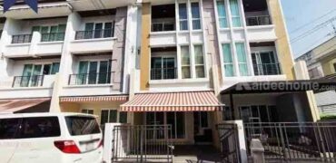 ทาวน์โฮม S-Sense พระราม 9 ใกล้รถไฟฟ้าสายสีเหลือง โครงการ : บ้านกลางเมือง S-Sense (เครือAP)