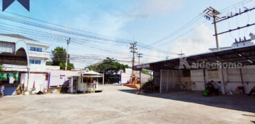 โรงงาน พร้อมที่ดิน พิมพ์ผ้า ทำเลพระสมุทรเจดีย์ เป็นที่ดินพื่นที่สีม่วง ที่ตั้ง : ตำบลในคลองบางปลากด อำเภอพระสมุทรเจดีย์ สมุทรปราการ