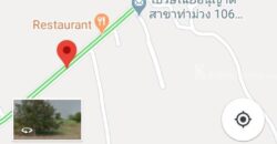 ขายที่ดิน 1-3-86 ไร่ ติดถนน 3492 สายท่าม่วง-หนองตากยา กาญจนบุรี