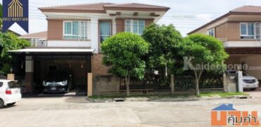 บ้านเดี่ยว Casa Presto คาซ่า เพรสโต้ พระราม2 ทำเลดี หน้าบ้านติดสวน โครงการ : Casa Presto Rama 2 คาซ่า เพรสโต้ พระราม2 ที่ตั้ง : ถนนบางขุนเทียน-ชายทะเล แขวงท่าข้าม เขตบางขุนเทียน กรุงเทพมหานคร