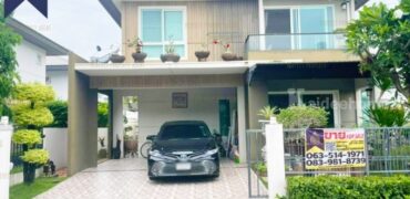 บ้านเดี่ยว หมู่บ้านมัณฑนาเลค วัชรพล โครงการ : หมู่บ้านมัณฑนาเลค วัชรพล ที่ตั้ง : ถนนสุขาภิบาล 5 แขวงออเงิน เขตสายไหม กรุงเทพมหานครฯ