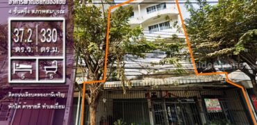 ขายอาคารพาณิชย์ หนองแขม 4 ชั้นครึ่ง พักได้ ค้าขายได้ ทำเลเยี่ยม