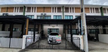 ขายทาวน์โฮม 2 ชั้น หมู่บ้านเอสซี วิลเลจ นิคมพัฒนา ระยอง แถมเฟอร์และเครื่องไฟฟ้า พร้อมอยู่