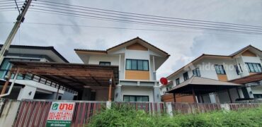 ขายบ้านเดี่ยว 2 ชั้น หมู่บ้าน 365 อะเวนิว ทับมา ระยอง บนถนนสาย 36 ใกล้บิ๊กซีและเซ็นทรัลระยอง