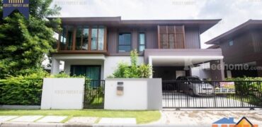 บ้านเดี่ยว หมู่บ้านบุราสิริพัฒนาการ ( ใกล้สวนหลวง ร9 ) โครงการ : บุราสิริพัฒนาการ ที่ตั้ง : แขวงประเวศ เขตประเวศ กรุงเทพมหานครฯ