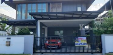 บ้านเดี่ยว บุราสิริ พัฒนาการ สวยพร้อมอยู่ โครงการ : บุราสิริ พัฒนาการ ที่ตั้ง : แขวงดอกไม้ เขตประเวศ กรุงเทพมหานคร