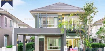 บ้านเดี่ยว ชวนชื่นแกรนด์ราชพฤกษ์พระราม 5 โครงการ : ชวนชื่นแกรนด์ราชพฤกษ์พระราม 5 ที่ตั้ง : ตำบลบางไผ่ อำเภอเมืองนนทบุรี จังหวัดนนทบุรี