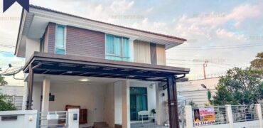 บ้านเดี่ยว เพอร์เฟคเพลส รัตนาธิเบศร์ บ้านสวย สภาพดี ทำเลดีใกล้รถไฟฟ้าสายสีม่วง โครงการ : เพอร์เฟคเพลส รัตนาธิเบศร์ ที่ตั้ง : ตำบลไทรม้า อำเภอเมืองนนทบุรี จังหวัดนนทบุรี