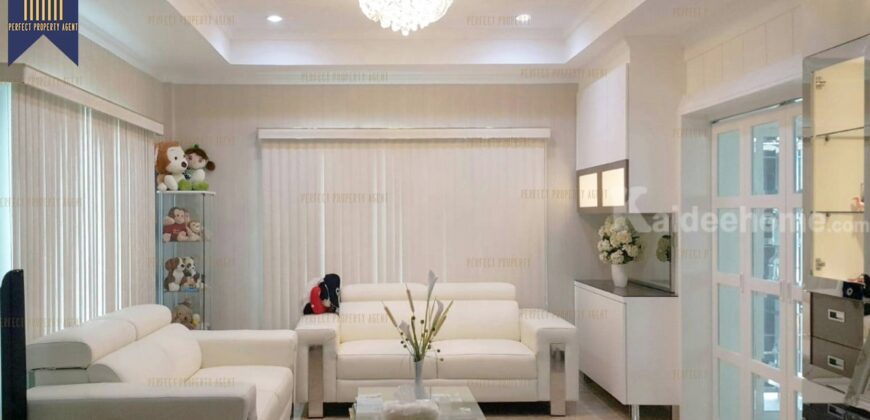 บ้านเดี่ยว เคซี เนเชอรัล วิลล์ บางนา-เทพารักษ์ สมุทรปราการ โครงการ : เค.ซี.เนเชอรัลวิลล์ บางนา-เทพารักษ์ ที่ตั้ง : ตำบลแพรกษา อำเภอเมืองสมุทรปราการ สมุทรปราการ