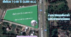 ขายที่ดิน ประจวบ กุยบุรี แปลงมุม ติดถนนเพชรเกษม 7-2-89 ไร่