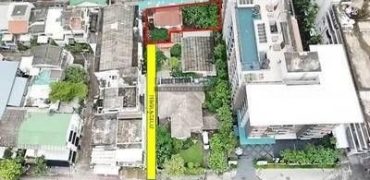 ขายที่ดินพร้อมสิ่งปลูกสร้าง ซอยสุขุมวิท 61 ใกล้เมเจอร์เอกมัย BTS เอกมัย