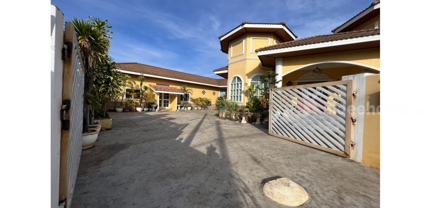 ขายบ้านปากช่อง พิมพาราม ซอย 8 แยก 1 นครราชสีมา ตกแต่งสวยสไตล์ยุโรป ขนาด 187ตร.ว.