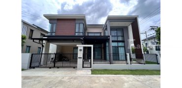 ขายบ้านเดี่ยว หลังมุม ธนาฮาบิแทต ปิ่นเกล้า สิรินธร เนื้อที่ 72.2 ตร.ว. พื้นที่ใหญที่สุดและคุ้มที่สุดในโครงการ