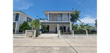 ขายบ้าน ภัทรีดา อเวนิว สามโคก หลังมุม ขนาด 59.4 ตร.ว. ติดสวนส่วนกลาง บรรยากาศดี เฟอร์ครบพร้อมเข้าอยู่