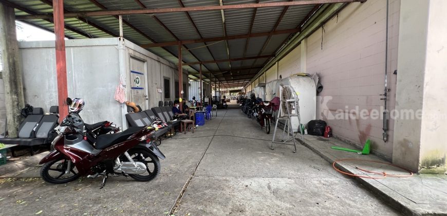 ขายโรงงาน ไทรน้อย นนทบุรี ติดถนนบางบัวทอง สุพรรณบุรี 5 ไร่
