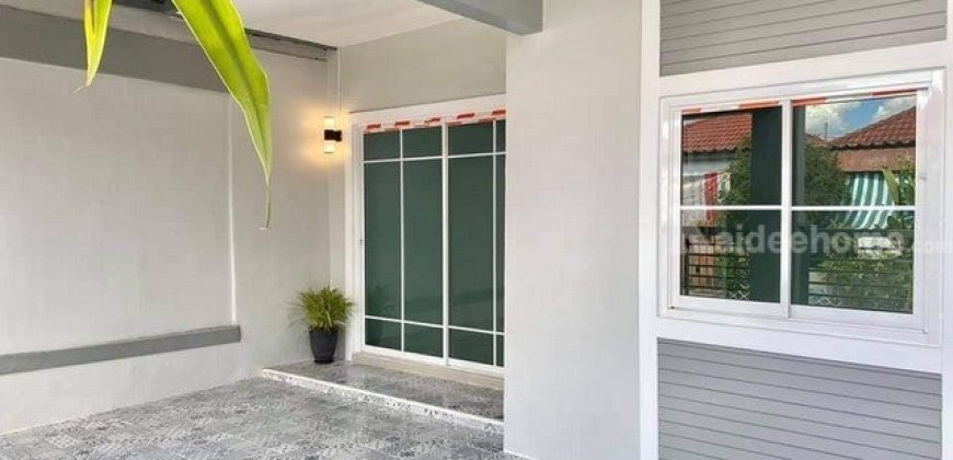 ขายทาวน์เฮ้าส์ชั้นเดียว ม.พฤกษา3 ซ.158ติดถนนวัดลาด ขายทาวน์เฮ้าส์ชั้นเดียว