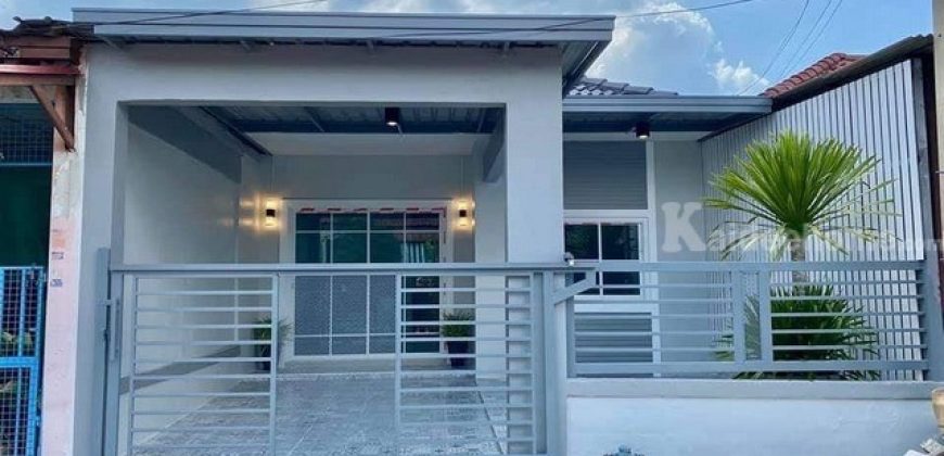 ขายทาวน์เฮ้าส์ชั้นเดียว ม.พฤกษา3 ซ.158ติดถนนวัดลาด ขายทาวน์เฮ้าส์ชั้นเดียว