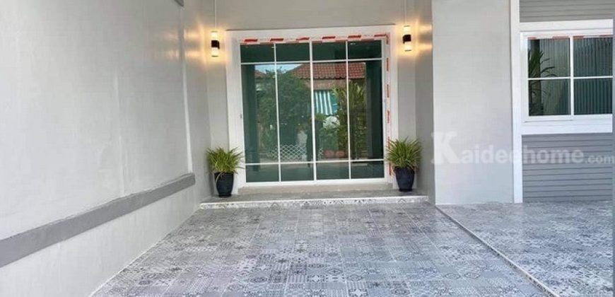 ขายทาวน์เฮ้าส์ชั้นเดียว ม.พฤกษา3 ซ.158ติดถนนวัดลาด ขายทาวน์เฮ้าส์ชั้นเดียว