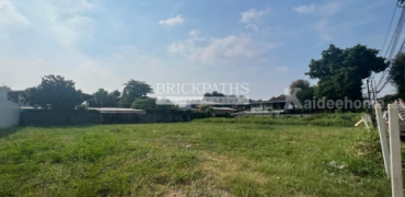 ขายที่ดินเปล่า พระราม 9 ซอย 37 หน้ากว้างสวย ยาว 50 ม. ใกล้ The nine พระราม 9