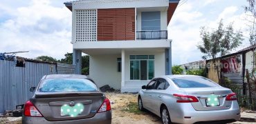 บ้านจิตนาพงษ์ บ้านเดี่ยวสองชั้น ซอยเลียบวารี 59 โคกแฝด เขต หนองจอก กทม.