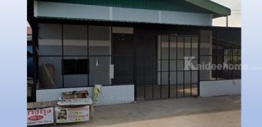 ให้เช่าโกดัง 370 ตรม ถ.345-346 มีอ๊อฟฟิซติดแอร์และห้องพักคนงาน ใกล้มอเตอร์เวย์ บางลำโพ นนทบุรี