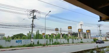 ขายด่วน ที่ดินแปลงสวยถนนกัลปพฤกษ์ ติดถนนใหญ่ หน้ากว้างเกือบ 100 เมตร ใกล้โฮมโปร