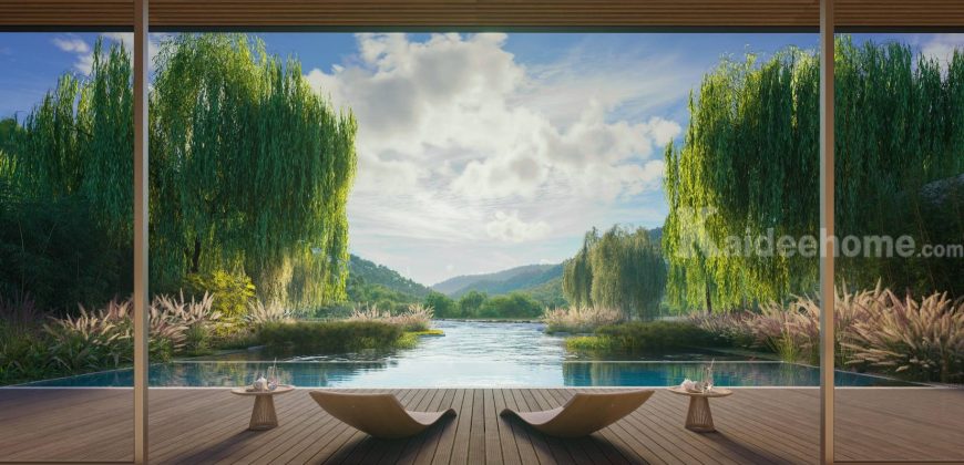 พูลวิลล่าเขาใหญ่สำหรับลงทุน โอกาศธุรกิจเป็นเจ้าของ บ้านเดี่ยวริมทะเลสาปบนที่ดินทำเลทองติดอุทยานแห่งชาติเขาใหญ่ ปากช่องธนะรัชต์ พร้อมผลตอบแทนคุ้มค่า โดยเครือโรมแรงระดับโลก Investment 087-9074045