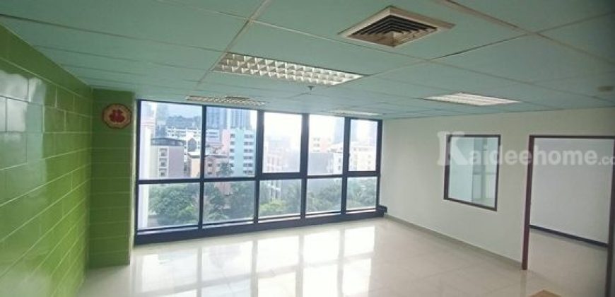 ให้เช่า สำนักงาน ใจกลางกรุง ย่านธุรกิจ อาคารพญาไทพลาซ่า ขนาด 93ตรม. ชั้น6 ห้องK โทร.089-7673151
