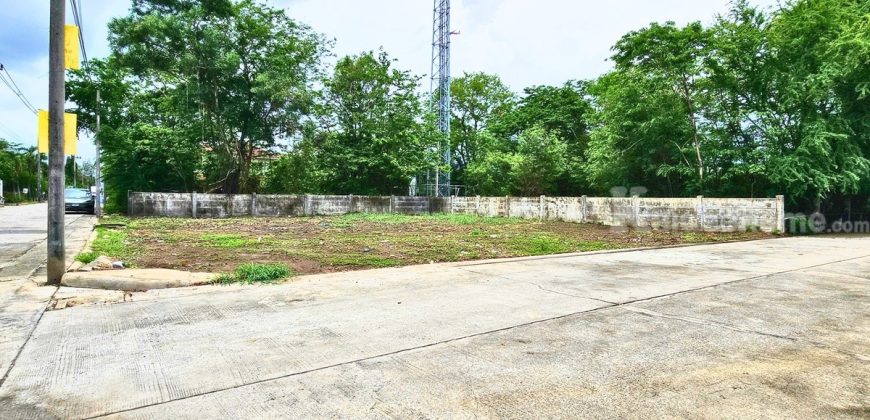 ขายที่ดินแฮปปี้เพลซพาร์ค ลาดกระบัง 120 ตารางวา แปลงมุม ถมแล้ว ราคาถูก