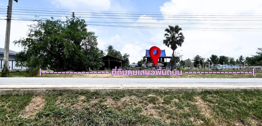 ขายที่ดิน ตำบลบ้านหาด อำเภอบ้านลาด เพชรบุรี 150 ตารางวา รูปแปลสวย ถมแล้ว ราคาถูก