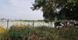 💙ขายที่ดิน แม่น้ำเจ้าพระยา สามโคก ปทุมธานี 359 ตร.ว ที่ริมน้ำสวยมาก ใกล้ธรรมศาสตร์รังสิต ติดถนนคอนกรีต เดินทางสะดวก เหมาะสร้างบ้านพักตากอากาศ ใกล้เส้นปทุม (347) 4.8 กม. 087-9074045