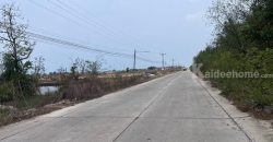 ขายที่ดิน ซอยโรงไฟฟ้าบางปะกง ถนนเทศบาลท่าข้าม7 พื้นที่ 17-1-2 ไร่ ราคาถูกที่สุดในย่านนั้น ใกล้โรงไฟฟ้าบางปะกง