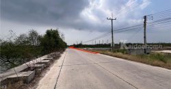 ขายที่ดิน ซอยโรงไฟฟ้าบางปะกง ถนนเทศบาลท่าข้าม7 พื้นที่ 17-1-2 ไร่ ราคาถูกที่สุดในย่านนั้น ใกล้โรงไฟฟ้าบางปะกง