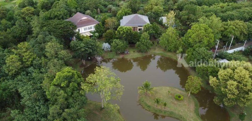 ขายที่ดินพร้อมบ้านติดลำตะคอง เขาใหญ่ 10 ไร่ ขนงพระเหนือ ปากช่อง ใกล้ธนะรัชต์ ที่ติดน้ำลำตะคอง แอ่งน้ำตก แปลงสวยหายาก จ.นครราชสีมา บ้านตากอากาศริมน้ำ บ้านสวนริมน้ำ 087-907-4045