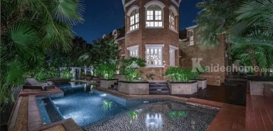 For sale Luxury resort mansion Sukhumvit 71 Fully furnished made furniture Tel 066-145-9935