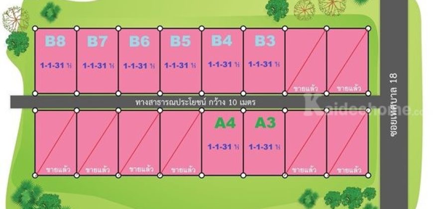 ขายที่ดินถูกสุดๆ ถนนอุดร-หนองบัวลำภู หลัก กม.18 นิคมสงเคราะห์ อุดรธานี ราคาถูกมาก โทร 094-8518558