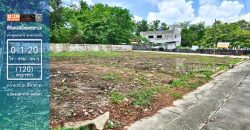 ขายที่ดินแฮปปี้เพลซพาร์ค ลาดกระบัง 120 ตารางวา แปลงมุม ถมแล้ว ราคาถูก