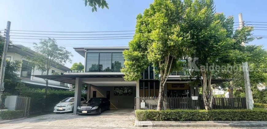 ขายบ้านเดี่ยวเฉลิมพระเกียรติ สวนหลวงร.9 โครงการลุมพินีสวนหลวงร.9 (ติดนนเฉลิมพระเกียรติร.9) ศรีนครินทร์ พัฒนาการ ใกล้อุดมสุข บางนา สนามบินสุวรรณภูมิ รถไฟฟ้าMRTศรีอุดม พร้อมอยู่ 087-9074045