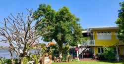 ขายบ้านที่ดินติดแม่น้ำเจ้าพระยา ปากเกร็ด นนทบุรี (ตรงข้ามเกาะเกร็ด) บ้านริมน้ำเจ้าพระยา 1 ไร่ ที่หน้ากว้างติดน้ำสวยมาก ใกล้ห้าแยกปากเกร็ด แจ้งวัฒนะ หลักสี่ ติวานนท์ ใกล้สนามบินน้ำ ศูนย์ราชการ 087-9074045