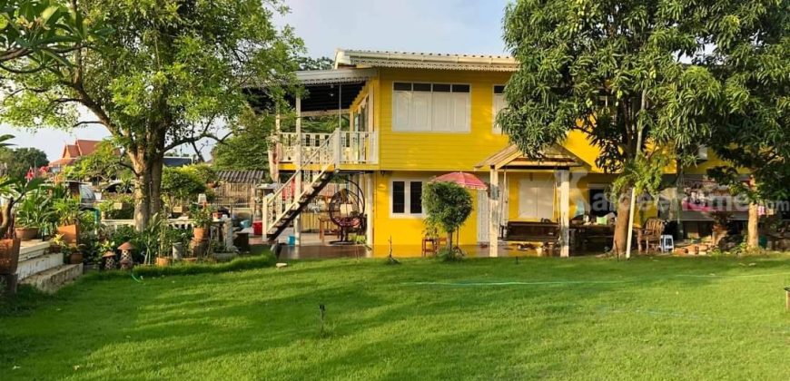 ขายบ้านที่ดินติดแม่น้ำเจ้าพระยา ปากเกร็ด นนทบุรี (ตรงข้ามเกาะเกร็ด) บ้านริมน้ำเจ้าพระยา 1 ไร่ ที่หน้ากว้างติดน้ำสวยมาก ใกล้ห้าแยกปากเกร็ด แจ้งวัฒนะ หลักสี่ ติวานนท์ ใกล้สนามบินน้ำ ศูนย์ราชการ 087-9074045