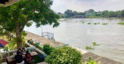 ขายบ้านที่ดินติดแม่น้ำเจ้าพระยา ปากเกร็ด นนทบุรี (ตรงข้ามเกาะเกร็ด) บ้านริมน้ำเจ้าพระยา 1 ไร่ ที่หน้ากว้างติดน้ำสวยมาก ใกล้ห้าแยกปากเกร็ด แจ้งวัฒนะ หลักสี่ ติวานนท์ ใกล้สนามบินน้ำ ศูนย์ราชการ 087-9074045