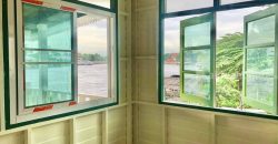 ขายบ้านที่ดินติดแม่น้ำเจ้าพระยา ปากเกร็ด นนทบุรี (ตรงข้ามเกาะเกร็ด) บ้านริมน้ำเจ้าพระยา 1 ไร่ ที่หน้ากว้างติดน้ำสวยมาก ใกล้ห้าแยกปากเกร็ด แจ้งวัฒนะ หลักสี่ ติวานนท์ ใกล้สนามบินน้ำ ศูนย์ราชการ 087-9074045