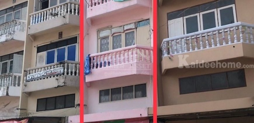 ขายด่วน!! อาคารพาณิชย์ใกล้ตลาดบางบัวทอง 4.5 ชั้น 3 ห้องนอน 3 ห้องน้ำ/ 200 เมตรถึงวัดเล่งเน่ยยี่2