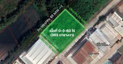 ขายที่ดินตำบลหน้าไม้ ลาดหลุมแก้ว ปทุมธานี 0-3-63 ไร่ รูปแปลงสวย ถมแล้ว พื้นที่สีเขียว ติดถนนคอนกรีตกว้างประมาณ 8 เมตร