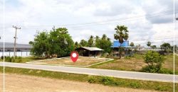 ขายที่ดินเพชรบุรี ตำบลบ้านหาด อำเภอบ้านลาด 150 ตารางวา รูปแปลงสวย ถมแล้ว พื้นที่สีชมพู ติดถนน