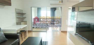 คอนโดห้องใหม่ 1BR 44.58ตรม ห้องมุม แอร์ใหม่ 2 ตัว ชั้น 15 วิวไม่บัง แถมบิวท์อิน SB หิ้วกระเป๋าใบเดียวเข้าอยู่ได้เลย -เจ้าของขายเอง เช่าได้ ด่วน! โทร 063-826-5942