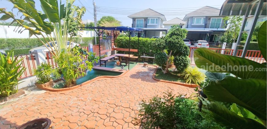 ขายบ้านเดี่ยว ชวนชื่น ไพร์ม บางนา กม.29 ขนาด 67.2 ตร.ว. หลังมุม ใกล้ทางด่วน